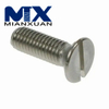 Stainless Steel 304 Slotted Screws Countersunk Flat Head Screw