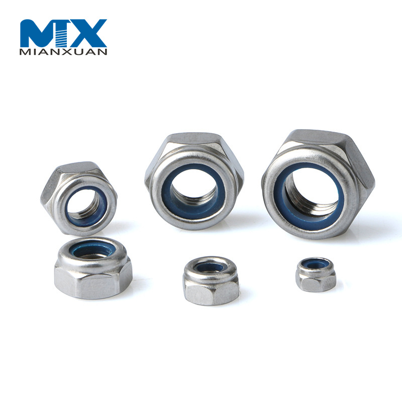 Carbon Steel DIN982 Nylock Nut Hexagon Nut