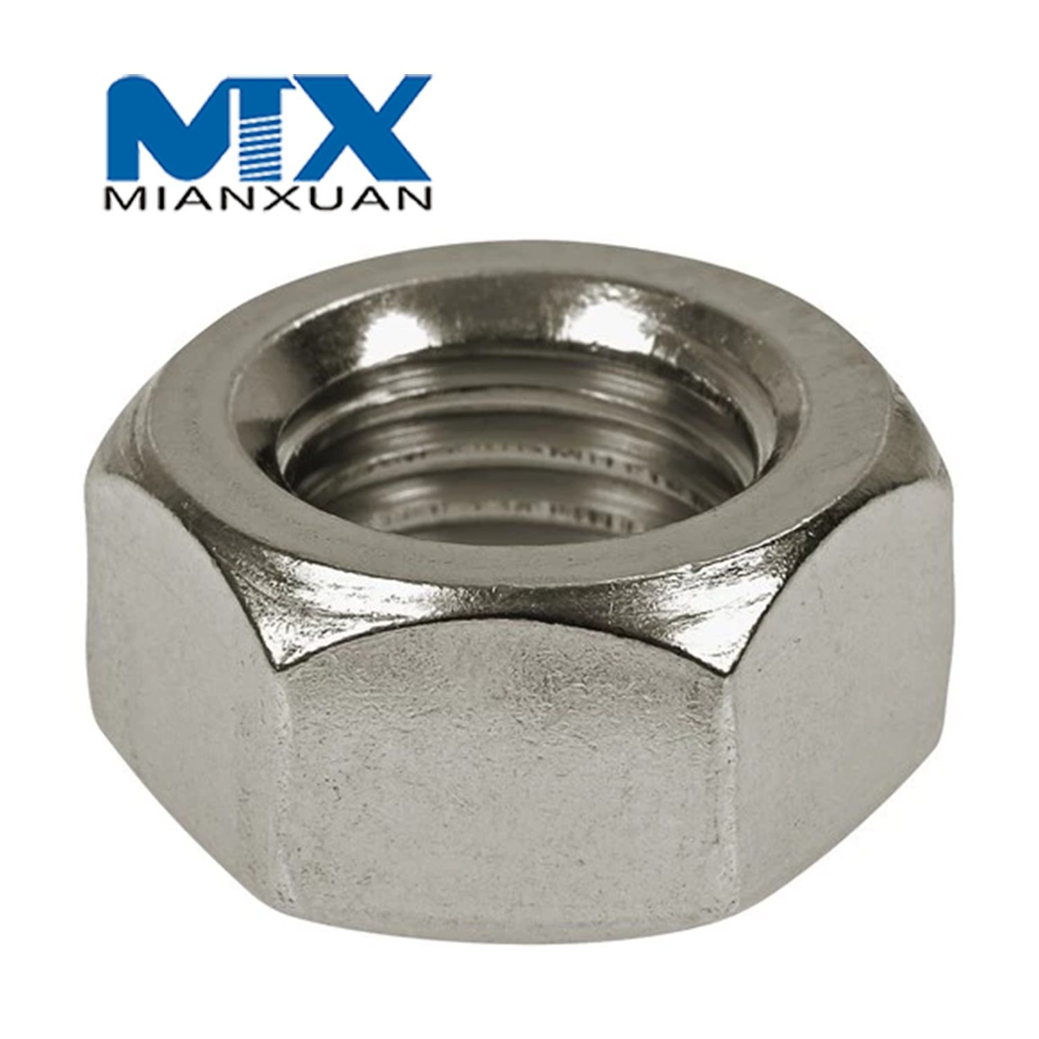 Carbon Steel 4 8 6 10 12 Mild Steel Hex Nut ISO4032 Hexagon Nut 4032 M24 M30 M36 M42 M48 HDG Hot DIP Galvanized