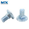 NF E 27-3 Cup Head Square Neck Bolts Mushroom Head Carriage Bolts Fastener 304 316 Stainless Steel Carbon Black Oxide Galvanized
