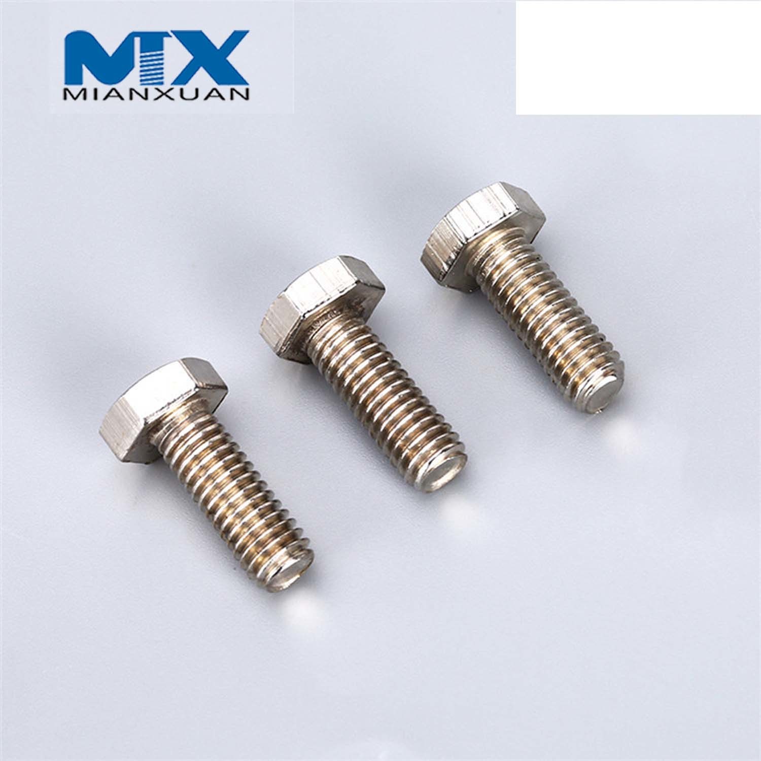 GB5783 Hex Head Bolt Stainless Steel Standard Manufacturer A2 A4 18-8
