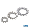 Steel Serrated Lock Washers with External Teeth
