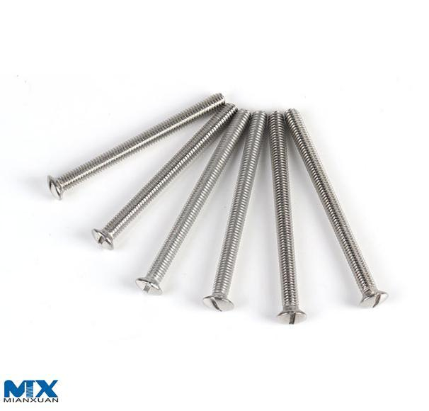 Slotted Raised Countersunk Head Screws