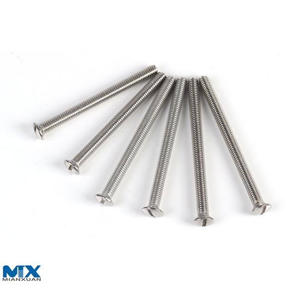 Slotted Raised Countersunk Head Screws