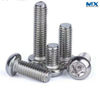 Countersunk or Pan Head Safety Screws with Pin
