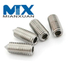 Headless Thread Hexagon Socket Stainless Steel DIN914 Cone-Point Set Screws