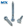 Hex Head Wood Screw DIN571 Furniture Screw Hex Head Half Thread Coach Screws