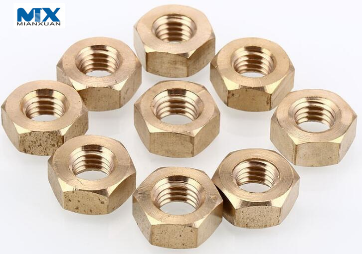 Brass Hex Nuts for Construction