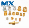 Hex Round Thread Knurled Brass Insert Nut
