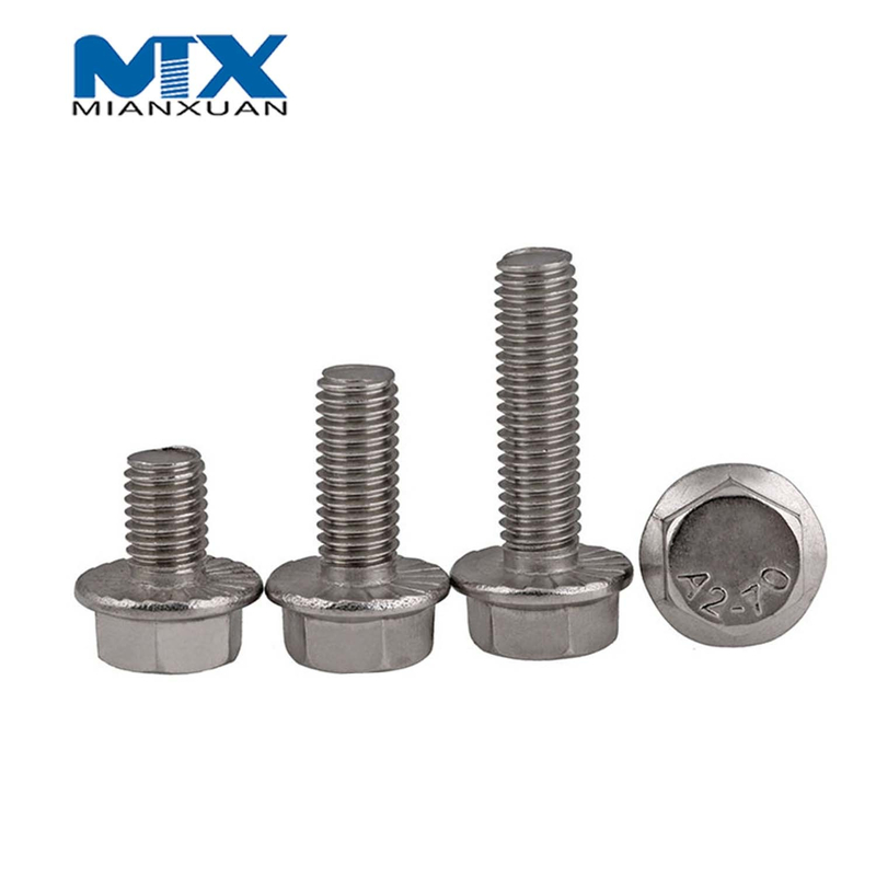 Ifi-111 Hex Head Bolt Stainless Steel with Knurled No-Knurled