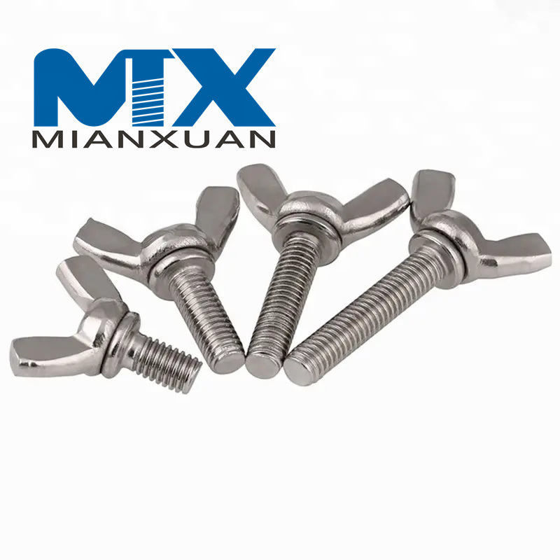 Factory Wholesale Stainless Steel SS316 Wing Bolt