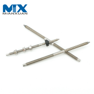 Adjustable Solar Dowel Screw Double Head Hanger Bolt for Solar Mounting