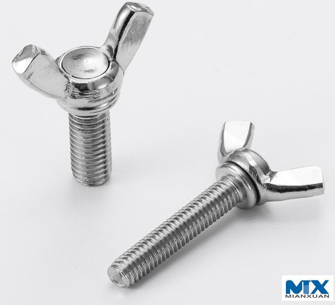 Stainless Steel Wing Bolts Round Type