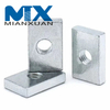 Square Flat Rectangle Rectangular Nut