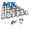 Stainless Steel Various Sizes Asher Wheel Vehicle Usage Flat Seat Lug Nuts