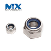 DIN985 Hex Nylon Insert Nut Self Lock Nut DIN 985 Carbon Steel 4.8 8.8 10.9 12.9 M24 M30 M36 M42 M48 HDG Hot DIP Galvanized