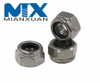 DIN985 Galvanized Steel Nylon Insert Lock Nut