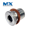 High Tensile Strength Black Hexagon Socket Male Screw Oil Drain Plug