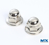 Stainless Steel Hex Flange Nuts with Welded Dome Head