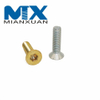 Stainless Steel 304 Slotted Screws Countersunk Flat Head Screw