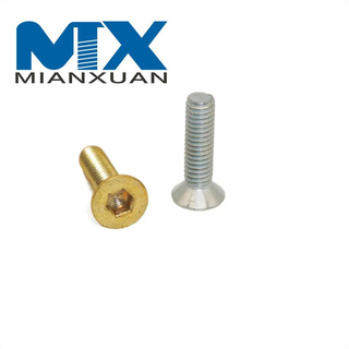 Stainless Steel 304 Slotted Screws Countersunk Flat Head Screw