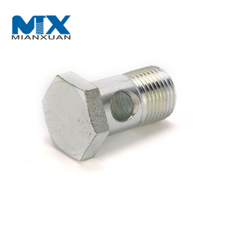 M18*1.5 DIN7643 Two Holes Banjo Bolt Carbon Steel Banjo Fitting