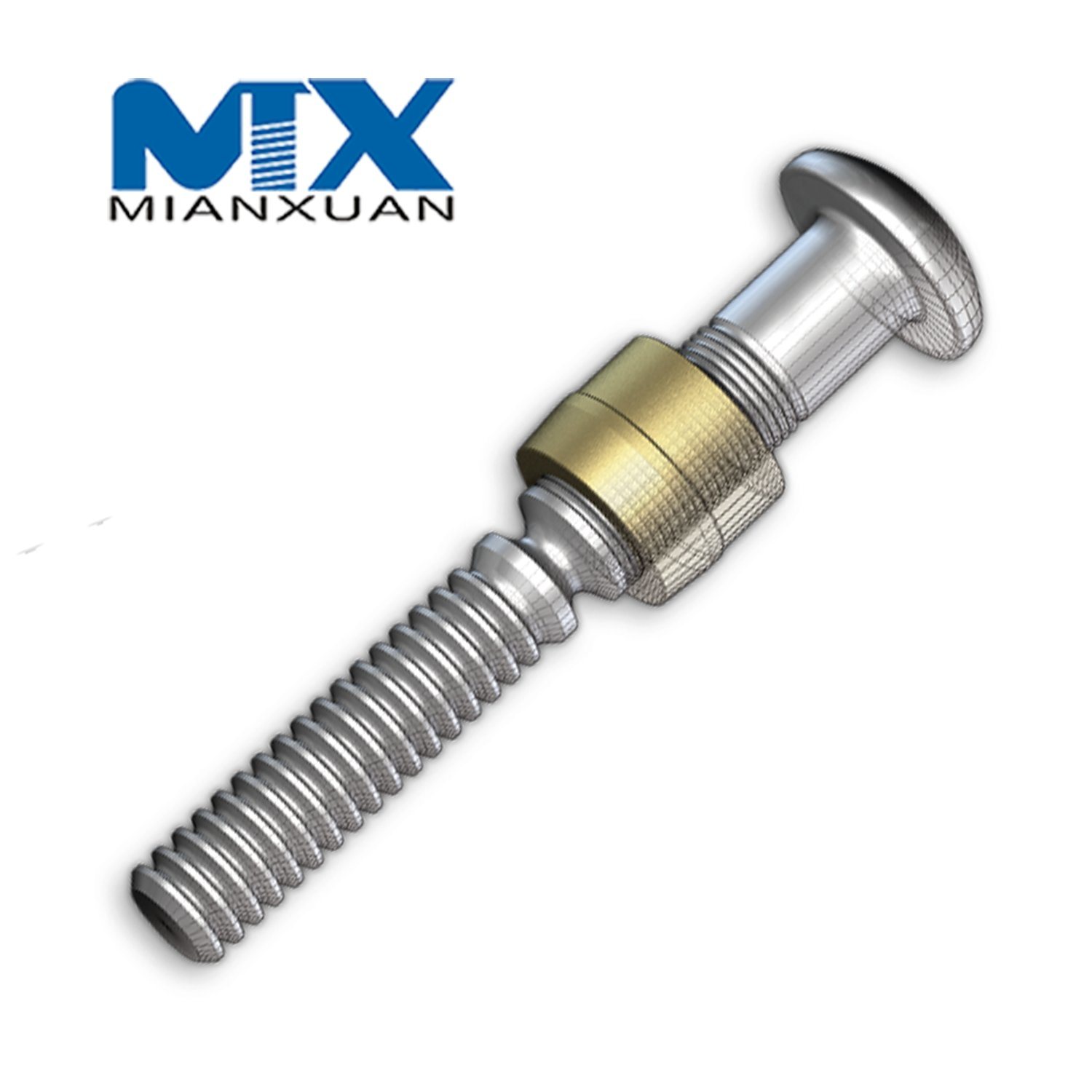 Best Price & Stock Carbon Steel Csk Head Collared Lock Bolt Ring-Grooved Rivet Lock Bolt