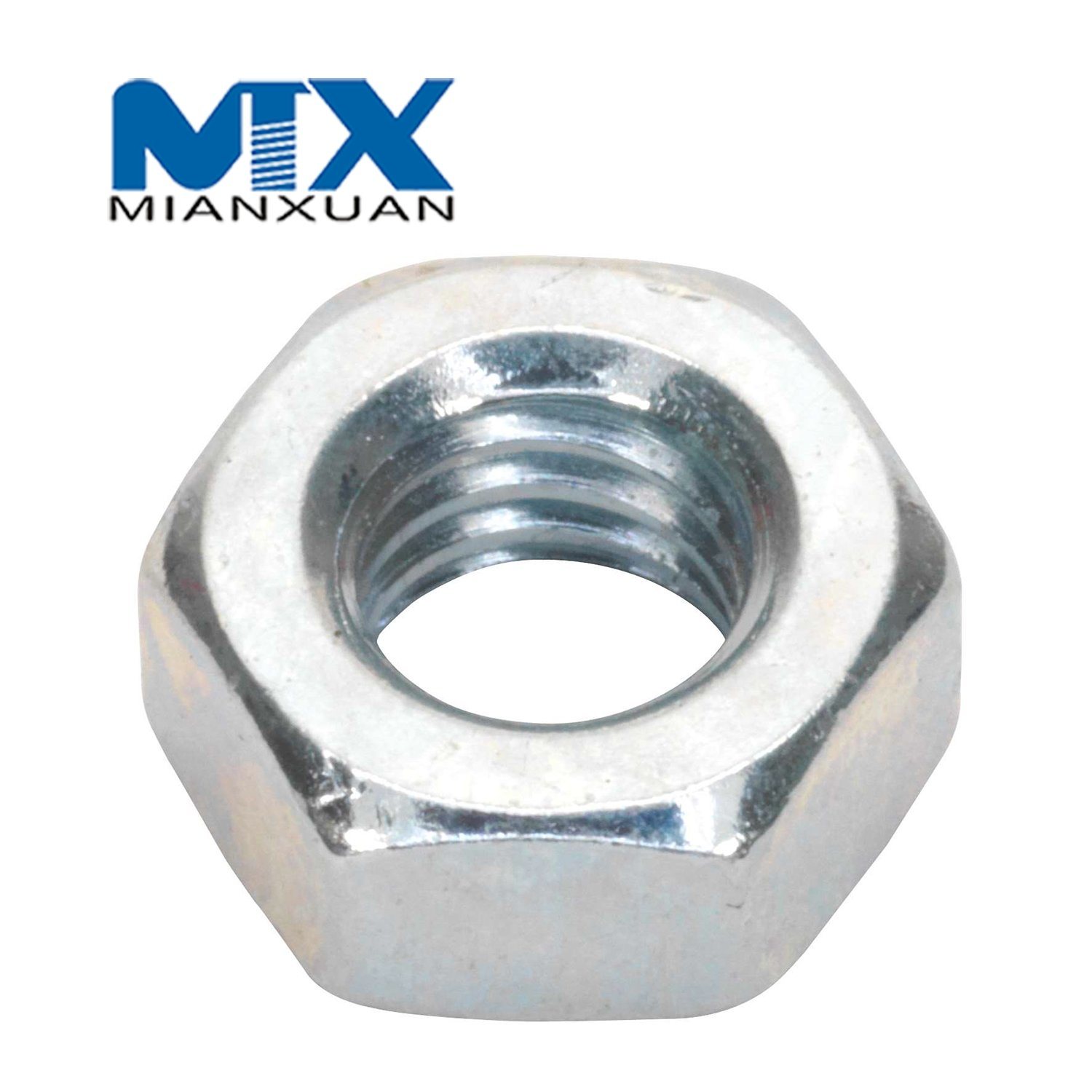 Carbon Steel 4 8 6 10 12 Mild Steel Hex Nut ISO4032 Hexagon Nut 4032 M10 M12 M14 M16 M20 HDG Hot DIP Galvanized