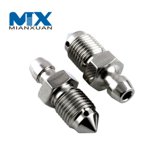 Gr5 Titanium Bolt Bleed Nipple Bolts Motorcycle Calipers Oil Drain Deflation Screws