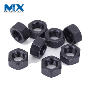 DIN934 ISO4032 A194 2h A563 Dh Hex Nut Black Zinc Plain