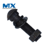 High Quality HDG Railway Fastener Rail Track Bolt with Nut Fish Bolt