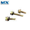 Hex Head Flange Stainless Steel Self Drilling Screw with PVC Washer DIN7504
