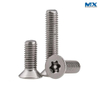 Countersunk or Pan Head Safety Screws with Pin