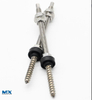 Stainless Steel Dowel Screws for Solar