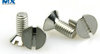 Countersunk Head Slotted Recess Screws