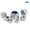Stainless Steel Hex Thick Nuts with Nylon Insert