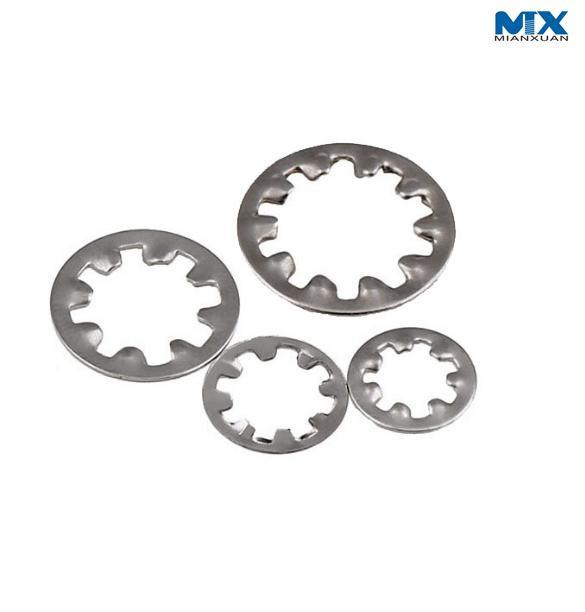 Serrated Lock Washers— Type J, with Internal Teeth