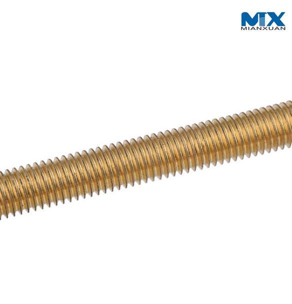 Brass Thread Rods for Construction