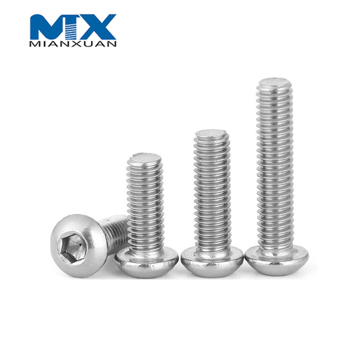 ISO7380 Machine Screw Bolt Stainless Steel