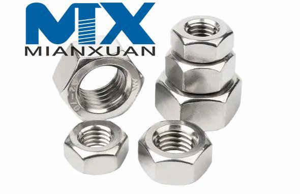 High Quality Stainless Steel 304 Polished DIN934 Hex Nut