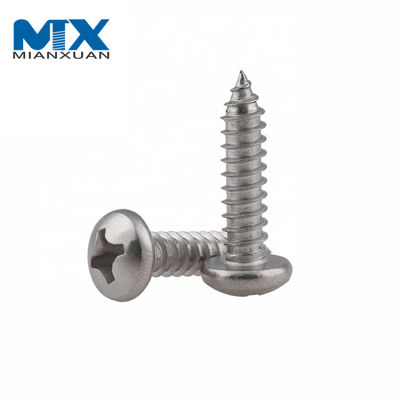 DIN7983 Cross Recessed Countersunk Flat Head Tapping Tack Chamfer Head Screw