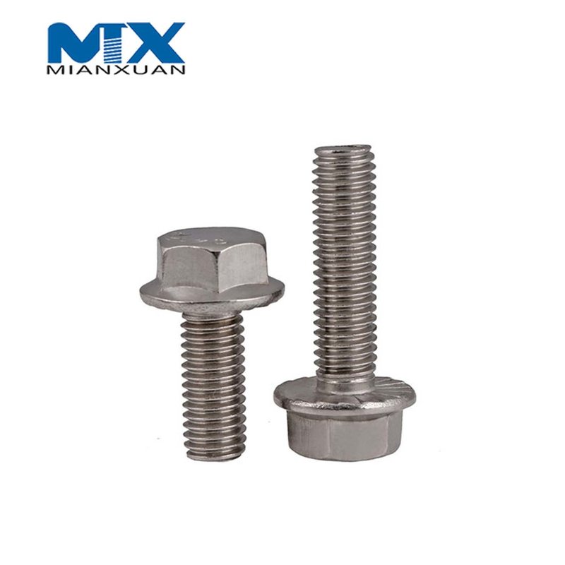 Ifi-111 Hex Head Bolt Stainless Steel with Knurled No-Knurled