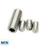 Stainless Steel Hexagon Socket Set Screws with Flat Point