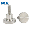 DIN464 Flat Pingpong Screw Star Head Knurled Wing Head Aluminium Thumb Screws