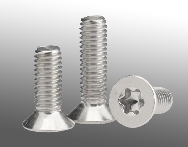 Where are machine screws and self-tapping screws used?