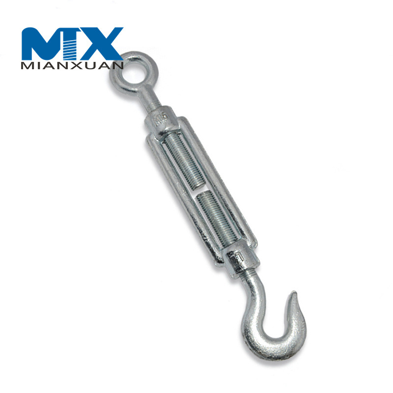 DIN1480 Open Body Galvanized Drop Forged Turnbuckle