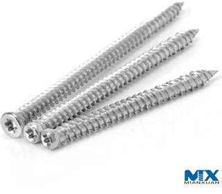 Flat Countersunk Head Torx Concrete Screws with Ribs