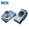 Automobile Parts U Clip Nut Zinc Plated M6 Spring Slice Nuts for Motor Vehicles
