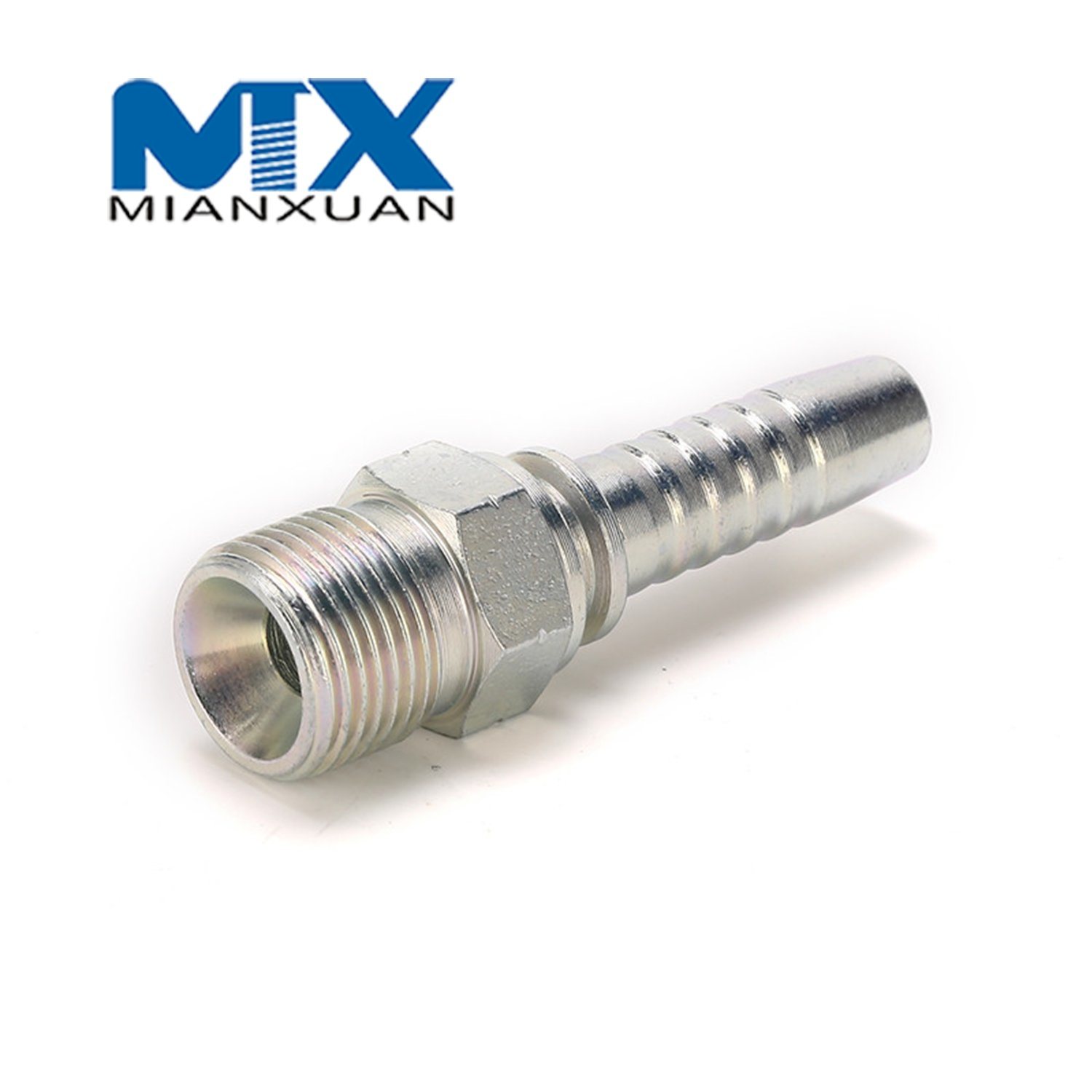 Stainless Steel Hydraulic Metric 90degree Cone Seat Pipe Connector Coupling Adapter Fittings