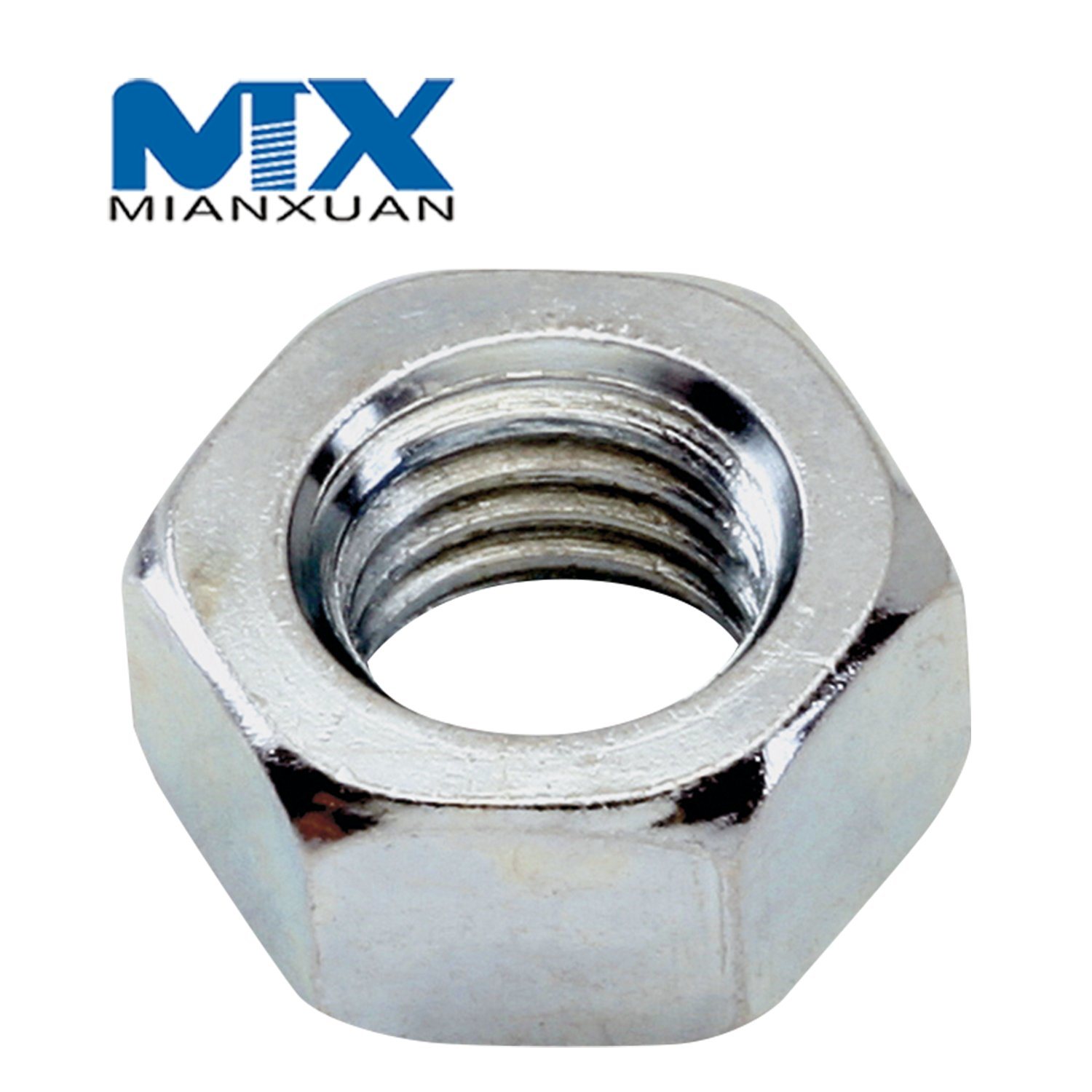 Carbon Steel 4 8 6 10 12 Mild Steel Hex Nut DIN934 Hexagon Nut M24 M30 M36 M42 M48 Zinc Black Plain Galvanize